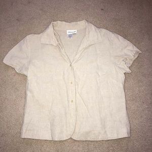 short sleeve button down
